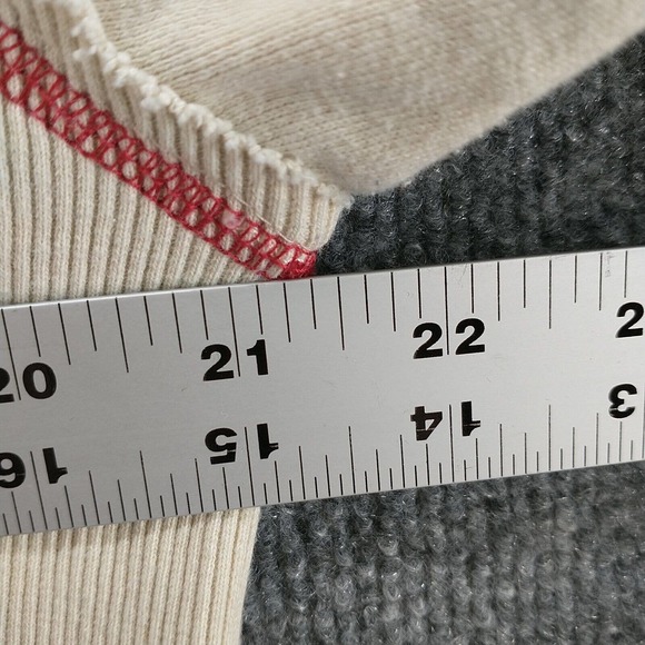 Colosseum Athletics Womens Indiana Hoosiers Pullover Hoodie Cream XL Embroidered - Picture 14 of 14